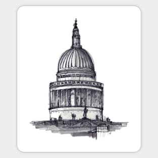 St Pauls - London - Sketch 2019 Sticker